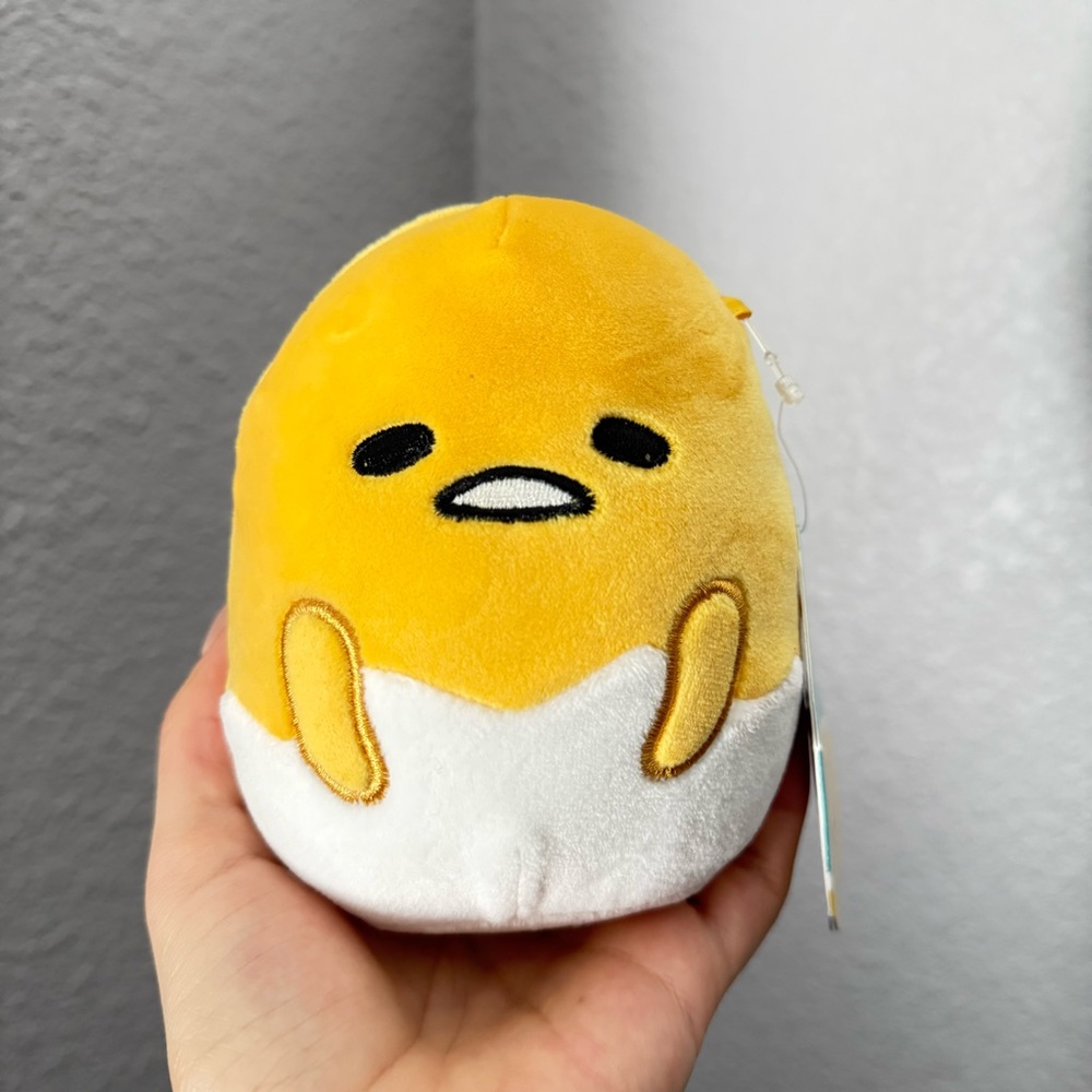 5” Gudetama The Lazy Egg Squishmallows NWT